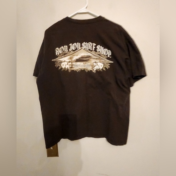 Ron Jon brown t shirt size mens large - Picture 2 of 4